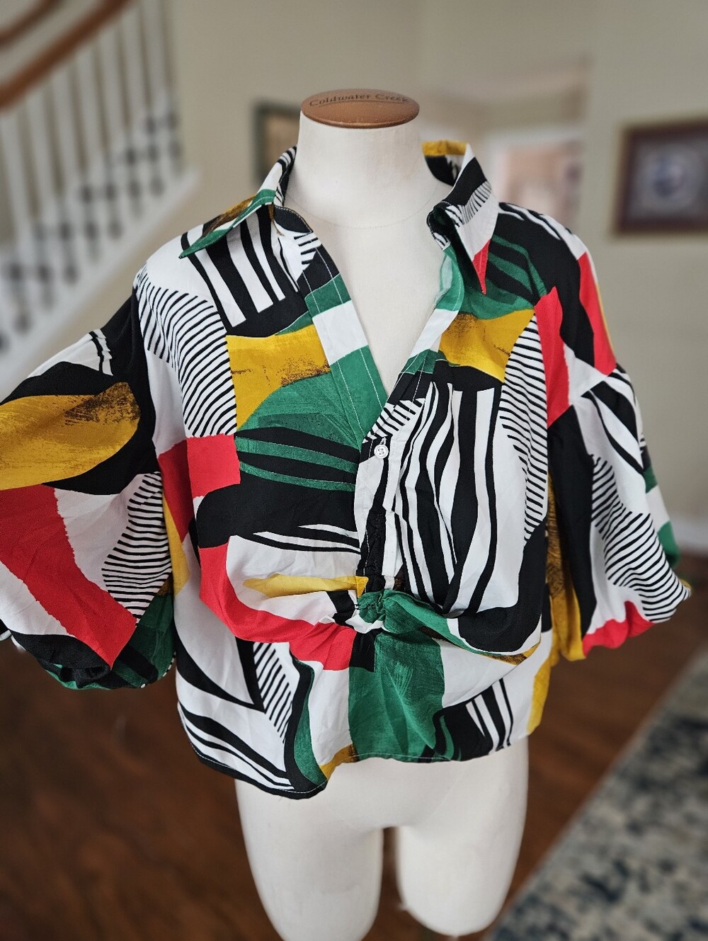 Truth Poofy Sleeve Top XL - Picture 2 of 5